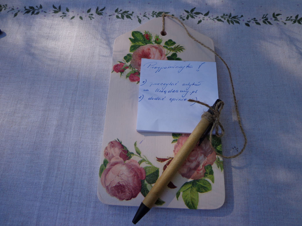 Przypominajka decoupage: ZRÓB TO SAM