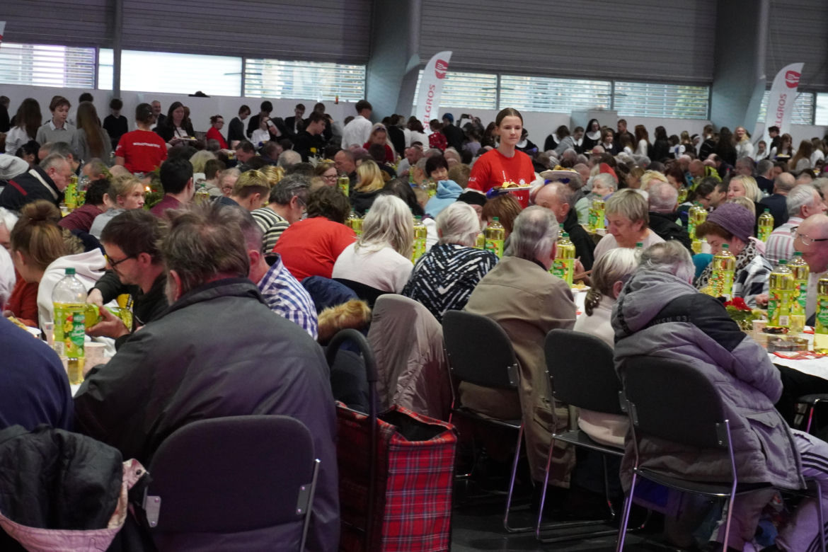Wigilia Caritas Poznań 2024 