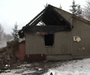 Pożar w Daliowej na Podkarpaciu