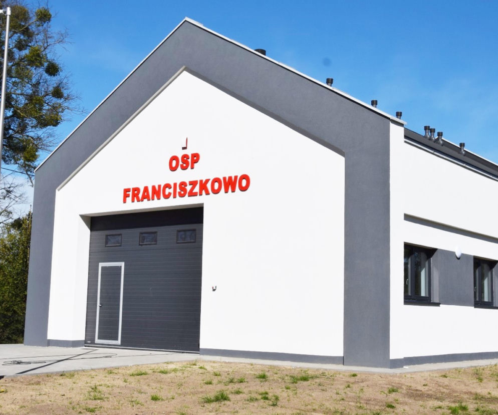 Nowa remiza strażaków we Franiszkowie