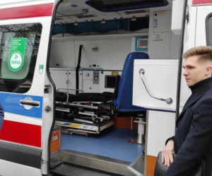 Przekazanie ambulansu dla Stowarzyszeniu Malta Służba Medyczna