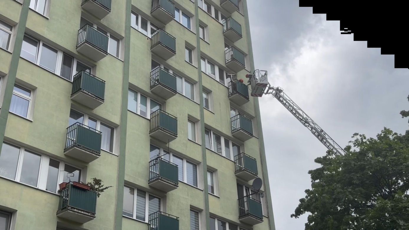 Pożar na Pradze 11.05.2026