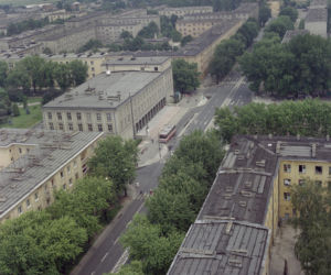 Mielec. Mozaika w domu kultury. Jej autor to Henryk Burzec