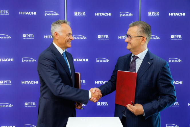 Porozumienie Hitachi i PESA