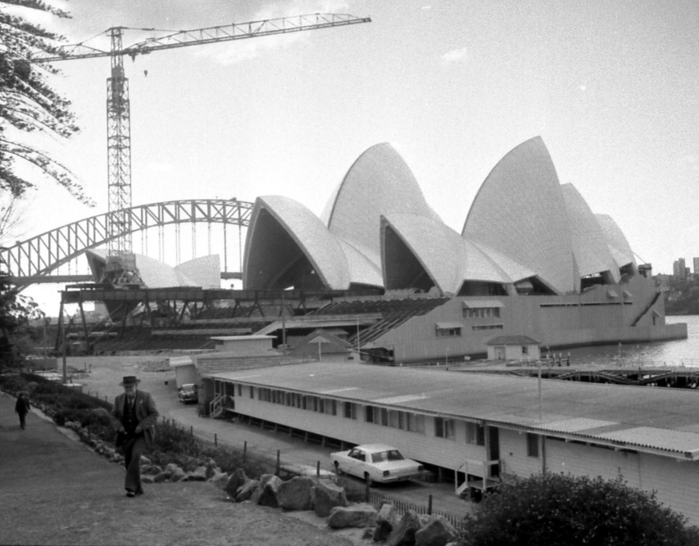 Budowa Opery w Sydney 1968