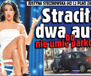 Steczkowska straciła dwa auta, bo nie umie parkować