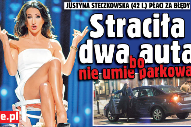 Steczkowska straciła dwa auta, bo nie umie parkować