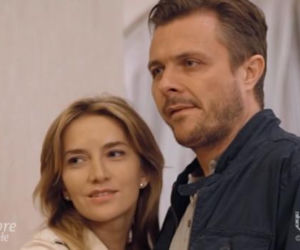 Na dobre i na złe odcinek 539. Hana Goldberg (Kamilla Baar), Piotr Gawryło (Marek Bukowski)