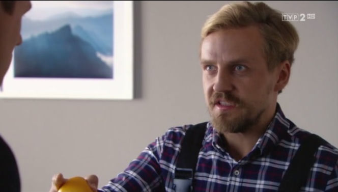 O mnie się nie martw 3 odc 10. Krzysiek Małecki (Paweł Domagała)