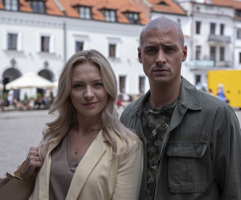 W rytmie serca, odc. 59. Maria (Barbara Kurdej-Szatan), Adam Żmuda (Mateusz Damięcki)