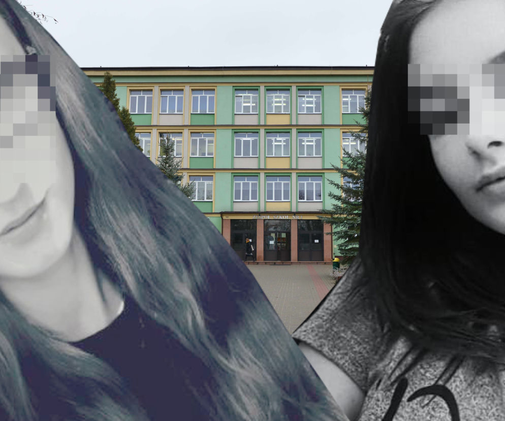 bójka przed szkołą 