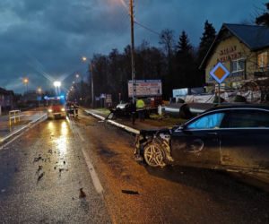 Tragedia na drodze w Sępólnie Krajeński. Zginął 53-letni kierowca! [ZDJĘCIA]