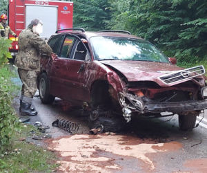PILNE! Kolizja na ulicy Zgodnej w Starachowicach