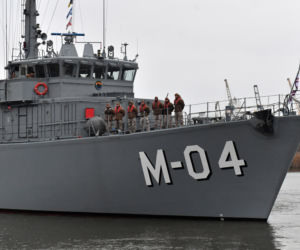 Okręty NATO wpłynęły do szczecińskiego portu
