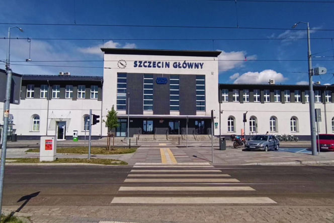 Awaria na dworcu w Szczecinie