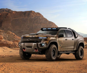 Armia amerykańska przerzuca się na wodór - Chevrolet Colorado ZH2