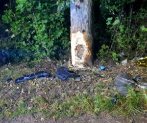 Audi rozdarte na strzępy. 21-latek zginął na miejscu