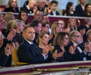 Marta Nawrocka na jubileuszu Teatru Wielkiego