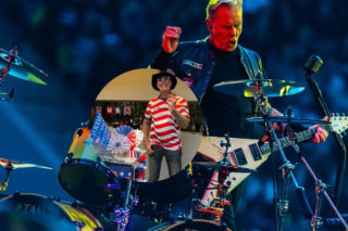 James Hetfield w śmiesznych okularach świętował 250-lecie USA! Narzeczona frontmana Metalliki wrzuciła nagranie