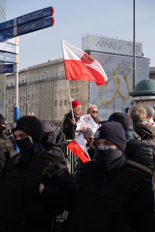Marsz Niepodległości 2021 w Warszawie 