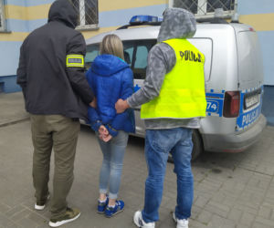 Policja zatrzymała dilerkę narkotyków w Golubiu-Dobrzyniu. 38-latka miała ogromne ilości amfetaminy i innych narkotyków