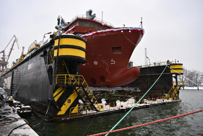 ORP Henryk Zygalski zwodowany w Gdańsku. Nowy okręt wzmocni polską Marynarkę Wojenną