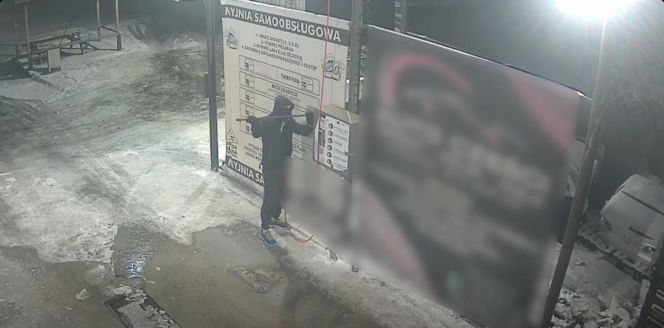 Włamanie na myjni w Drezdenku