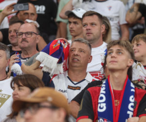 Górnik Zabrze - AS Monaco: Zdjęcia kibiców i zawodników z meczu eliminacji Ligi Konferencji