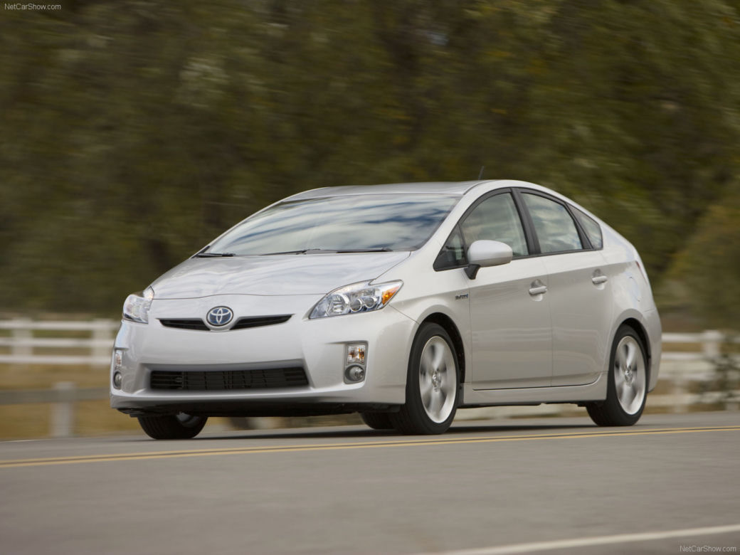 Toyota Prius Sol hatchback, model 2011