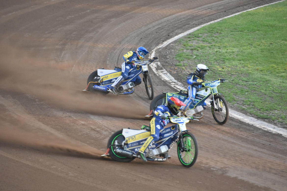 KS Toruń - Bayersystem GKM Grudziądz, zdjęcia kibiców i zawodników z Motoareny