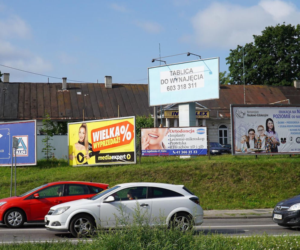 Billboardy w Kielcach 