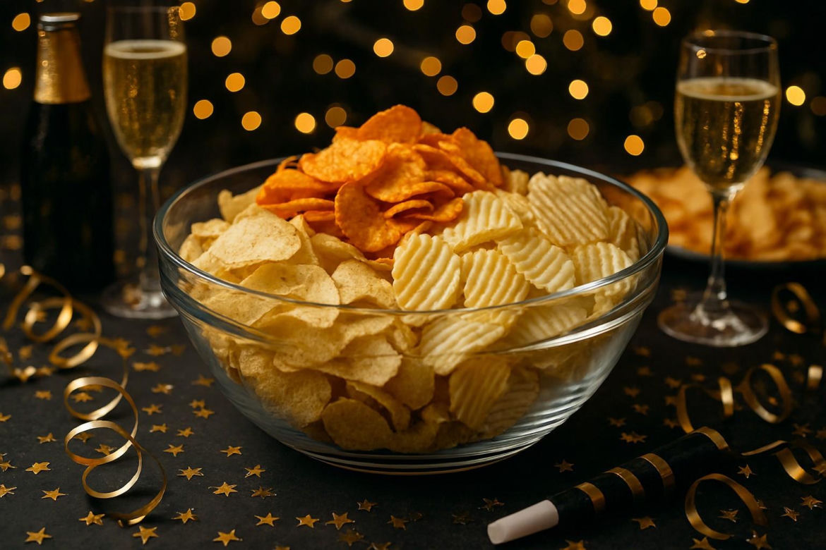Chipsy w różnych smakach