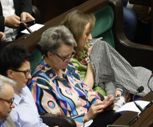 Bosakowie przyszli do Sejmu ze Stefankiem