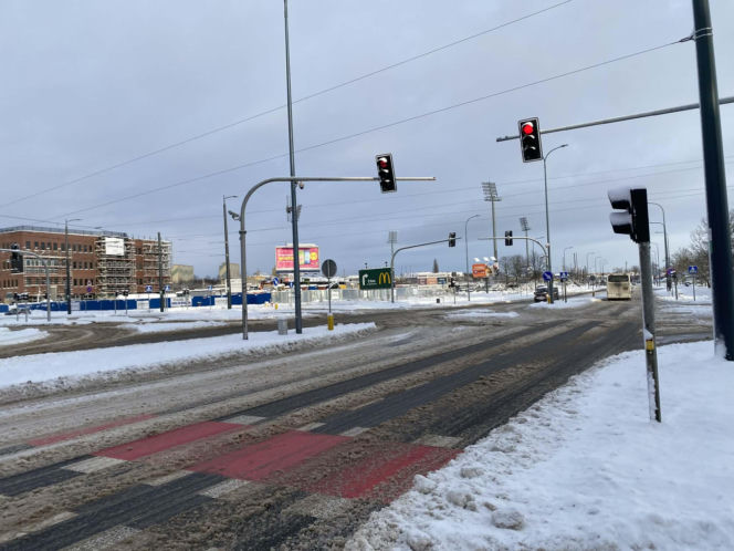 Zima w Olsztynie - 31 grudnia 2025