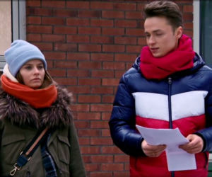 Barwy szczęścia, odc. 2077. Julita (Katarzyna Sawczuk), Józek (Patryk Pniewski)