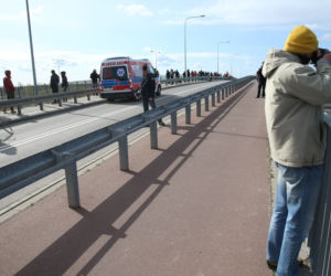 Tłumy podziwiały lądowanie samolotu-giganta na Lotnisku Chopina