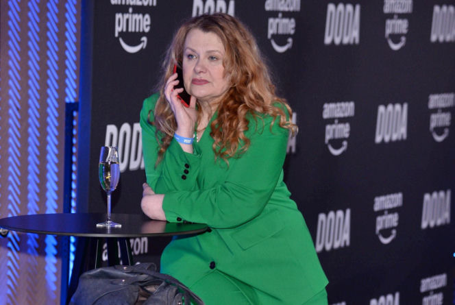 Katarzyna Piekarska na premierze wyglądała jak gwiazda