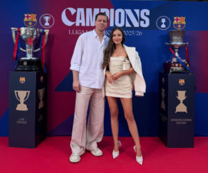 Anna Lewandowska błysnęła na imprezie Barcelony