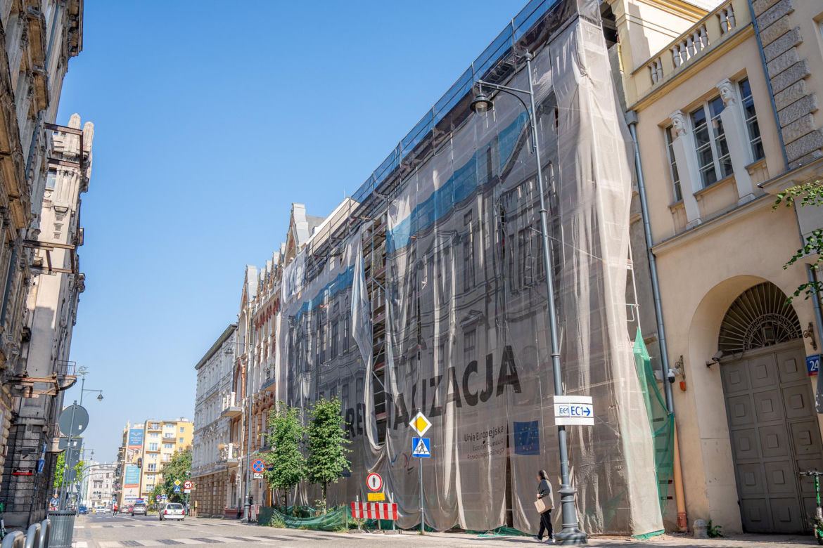 Modernizacja kamienicy przy ul. Sienkiewicza 22 w Łodzi