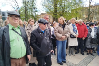 Siedlczanie uczcili minutą ciszy pamięć o zmarłym pośle Łukaszu Litewce