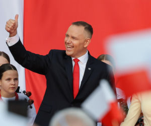 Marta Nawrocka na rocznicy zaprzysiężenia męża