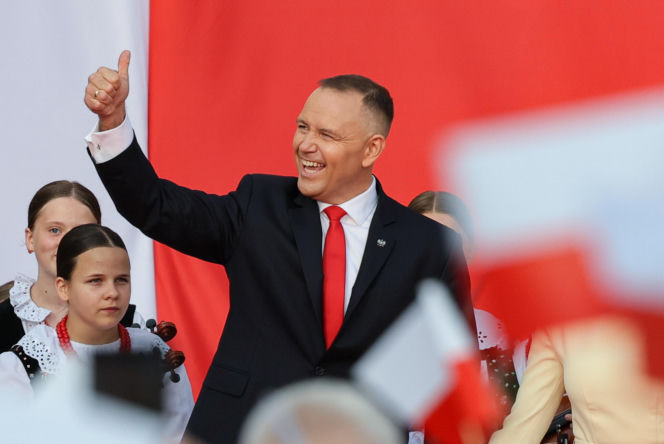 Marta Nawrocka na rocznicy zaprzysiężenia męża