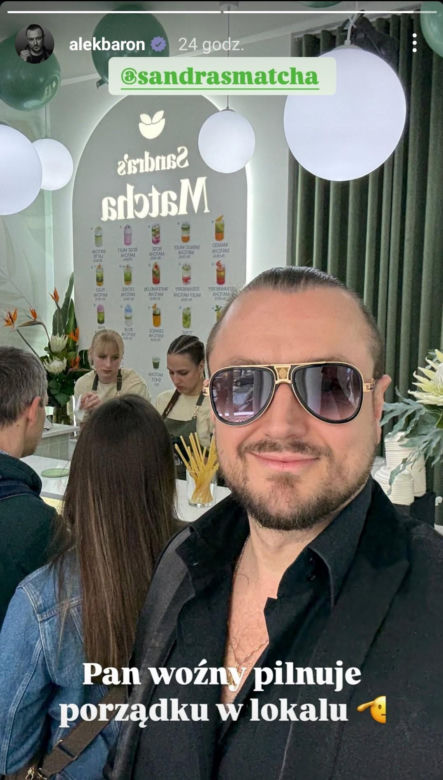 Wielki sukces Sandry Kubickiej. Podczas otwarcia lokalu nie zabrakło Aleksandra Barona. Wszyscy zwrócili uwagę na jeden szczegół 