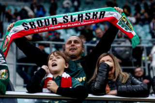 Śląsk Wrocław - Lech Poznań: Zdjęcia kibiców i zawodników z meczu 10. kolejki sezonu 2026/27 PKO BP Ekstraklasy