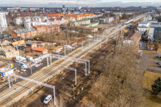 Przebudowa linii kolejowej E65 w Sosnowcu, remonty wiaduktów, dworca, peronów