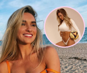 Tak najpiękniejsza siatkarka świata powitała Nowy Rok. Jej piersi niemal wyskoczyły z obcisłej bluzki!