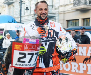 Zwycięzca ostatniego etapu Rajdu Dakar w domu. Łodzianie hucznie przywitali Arkadiusza Lindnera