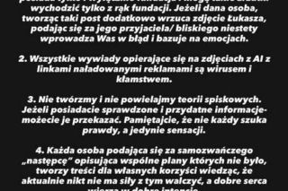 DOŚĆ KŁAMSTW! Partnerka Łukasz Litewka przerywa milczenie i uderza