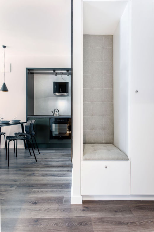 Minimalistyczny apartament w Gdańsku