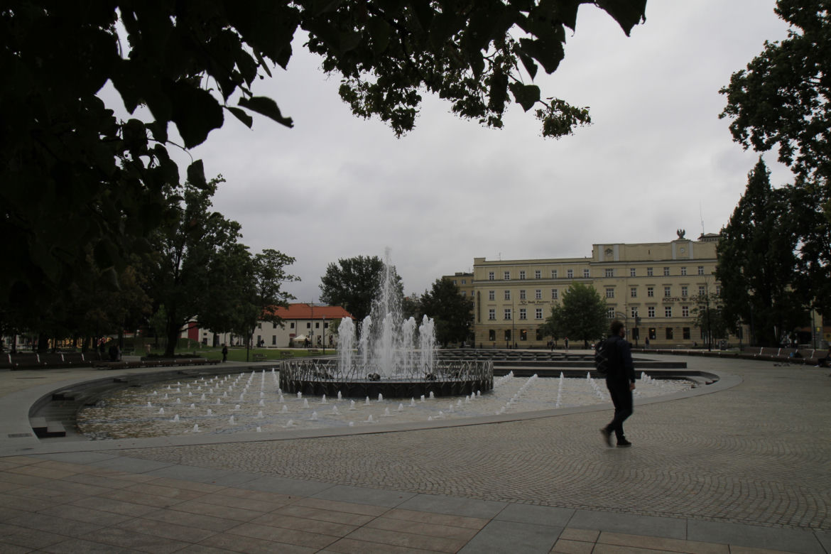 Pochmurne centrum Lublina